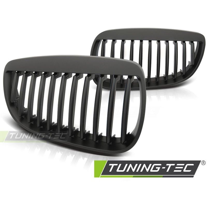 GRILLE BLACK MATT fits BMW E92 / E93 07-10 C/C, Serie 3 E92/ E93/ M3 GRILLE BLACK MATT fits BMW E92 / E93 07-10 C/C, Serie 3 E92/ E93/ M3