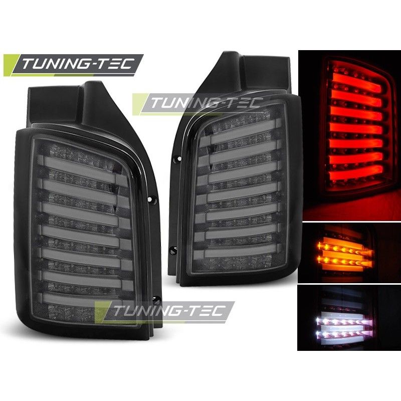 LED TAIL LIGHTS SMOKE fits VW T5 04.03-09 / 10-15, T5