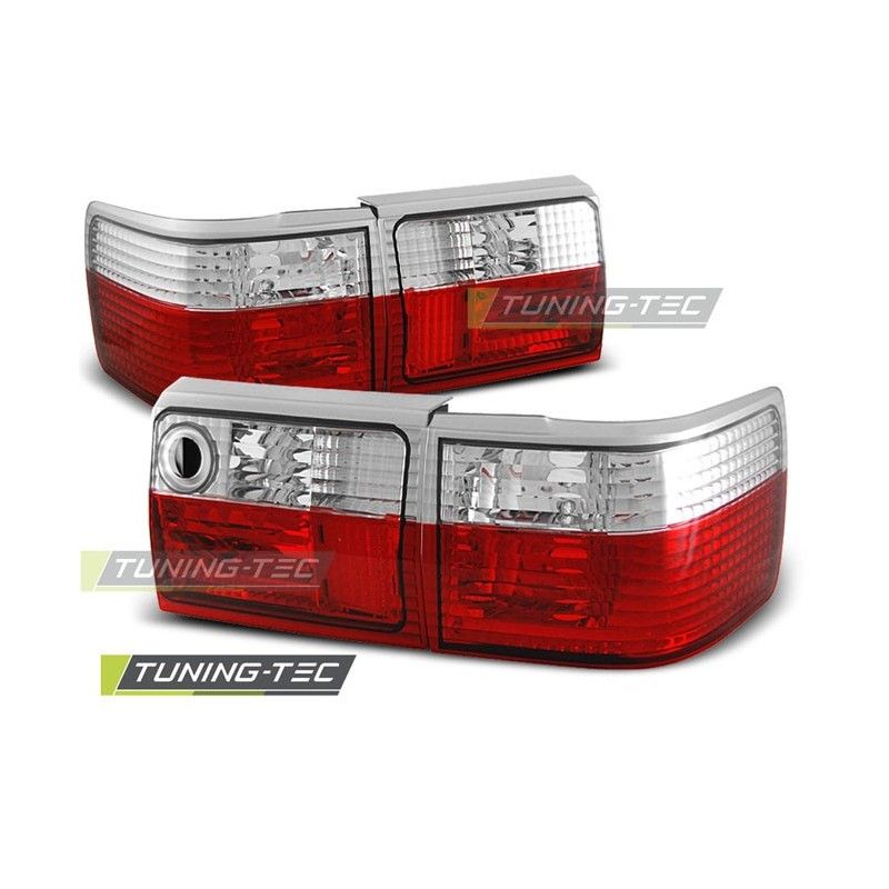 TAIL LIGHTS RED WHITE fits AUDI 80 B3 09.86-11.91 / B4 AVANT 09.1991-04.1996, 80