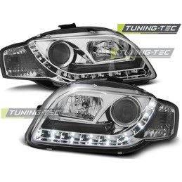 HEADLIGHTS DAYLIGHT CHROME fits AUDI A4 B7 11.04-03.08, A4 B7 04-08