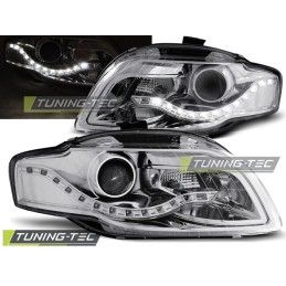 HEADLIGHTS DAYLIGHT CHROME fits AUDI A4 B7 11.04-03.08, A4 B7 04-08