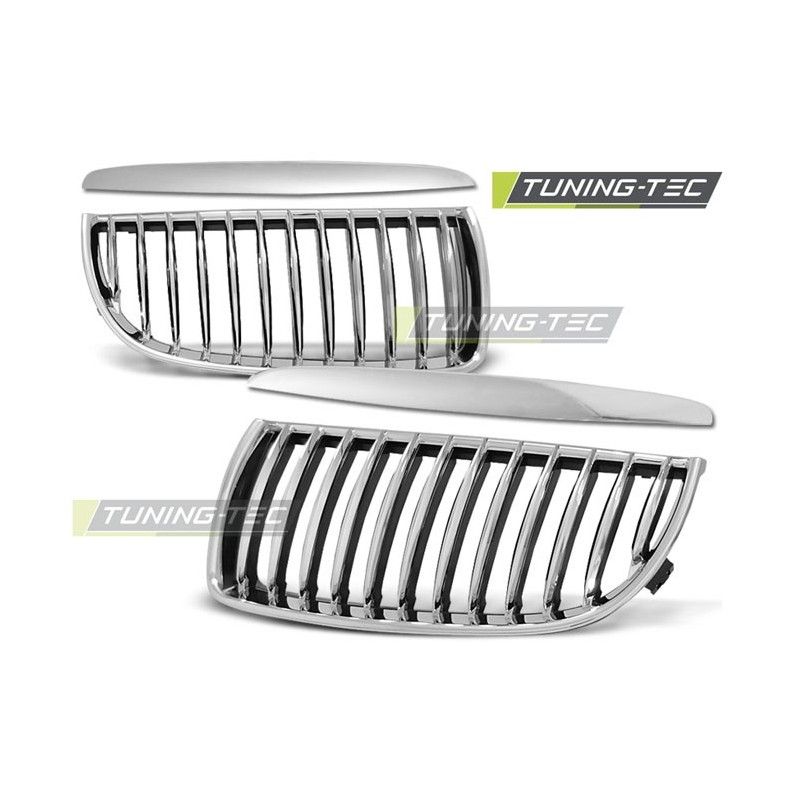 GRILLE CHROME fits BMW E90 / E91 03.05-08.08, Serie 3 E90/ E91 GRILLE CHROME fits BMW E90 / E91 03.05-08.08, Serie 3 E90/ E91