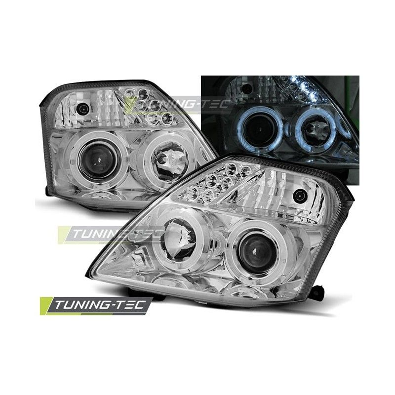 CITROEN C2 09.03-10 ANGEL EYES CHROME, C2