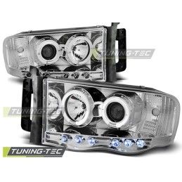 DODGE RAM 02-06 ANGEL EYES CHROME, Dodge