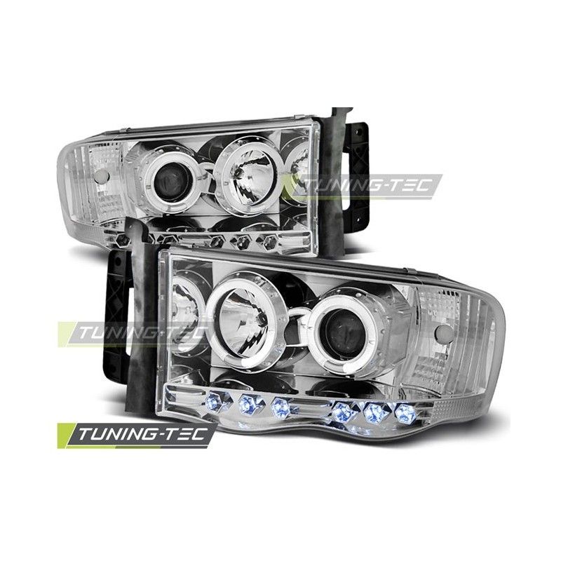 DODGE RAM 02-06 ANGEL EYES CHROME, Dodge DODGE RAM 02-06 ANGEL EYES CHROME, Dodge