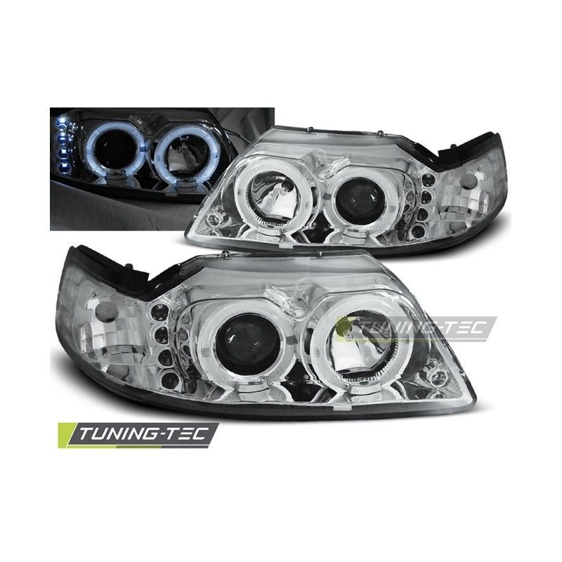 FORD MUSTANG 98-04 ANGEL EYES CHROME, Ford FORD MUSTANG 98-04 ANGEL EYES CHROME, Ford