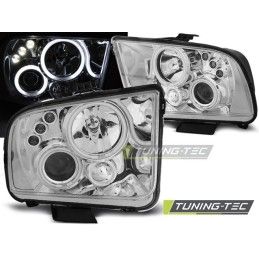 FORD MUSTANG 04-09 ANGEL EYES CHROME, Ford