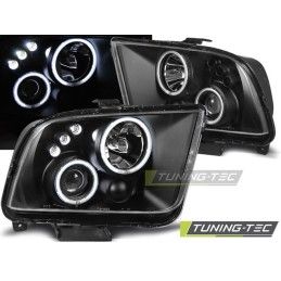 FORD MUSTANG 04-09 ANGEL EYES BLACK, Ford