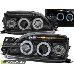 FORD FIESTA MK5 09.99-04.02 ANGEL EYES BLACK, Ford