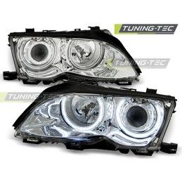 HEADLIGHTS ANGEL EYES CCFL CHROME fits BMW E46 09.01-03.05, Bmw