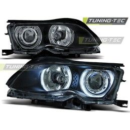 HEADLIGHTS ANGEL EYES CCFL BLACK fits BMW E46 09.01-03.05, Bmw