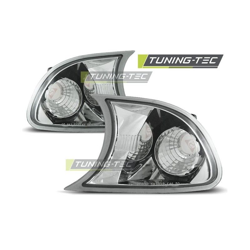 FRONT DIRECTION CHROME fits BMW E46 09.01-03.03 COUPE, Serie 3 E46 Coupé/Cab FRONT DIRECTION CHROME fits BMW E46 09.01-03.03 COUPE, Serie 3 E46 Coupé/Cab
