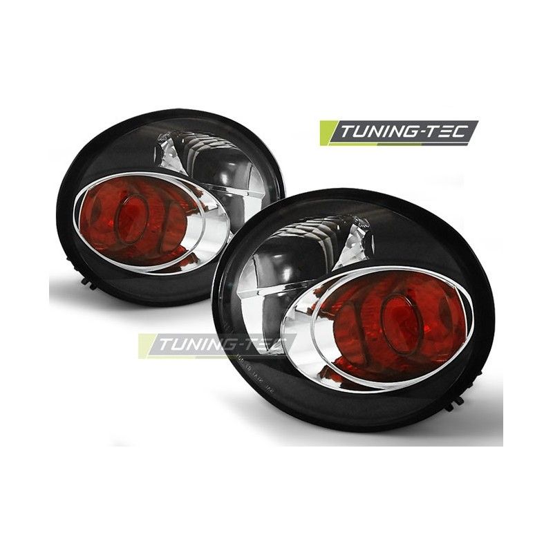 TAIL LIGHTS BLACK fits VW NEW BEETLE 10.98-05.05, New Beetle