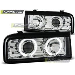 HEADLIGHTS ANGEL EYES CHROME fits VW CORRADO 88-95, Volkswagen