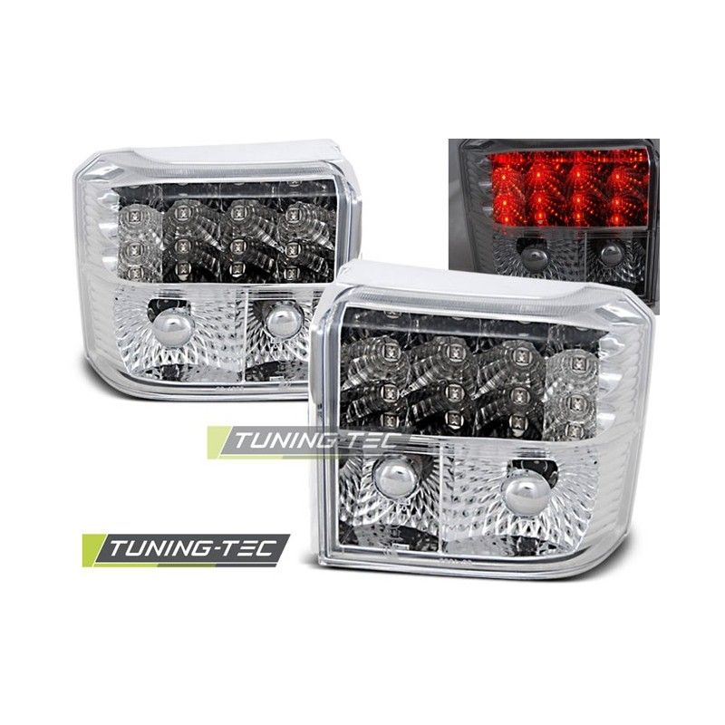LED TAIL LIGHTS CHROME fits VW T4 90-03.03, T4