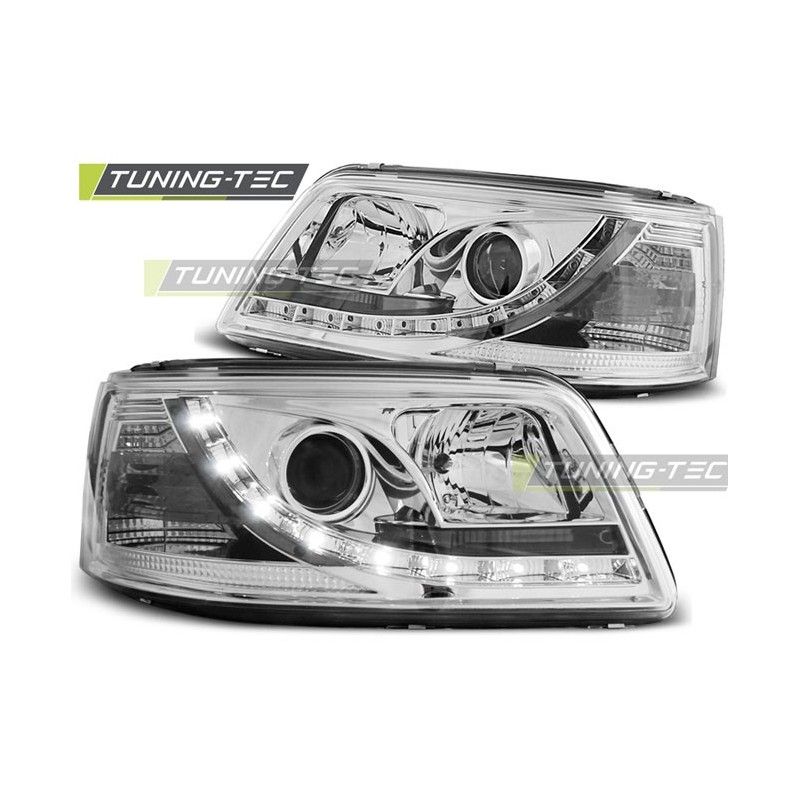 HEADLIGHTS DAYLIGHT CHROME fits VW T5 04.03-08.09, T5