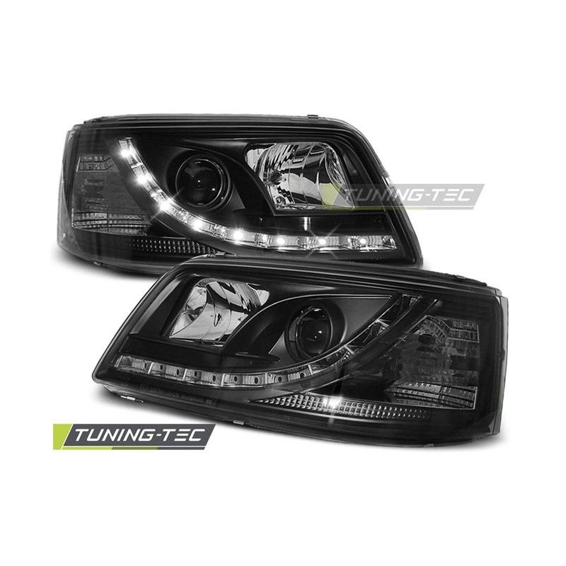 HEADLIGHTS DAYLIGHT BLACK fits VW T5 04.03-08.09, T5