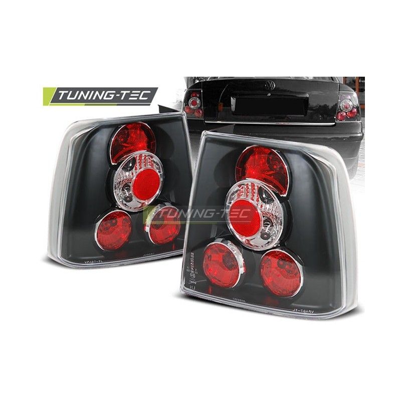 TAIL LIGHTS BLACK fits VW PASSAT B5 11.96-08.00 SEDAN, Passat B5 96-05