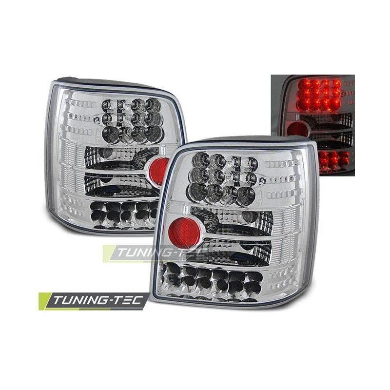 LED TAIL LIGHTS CHROME fits VW PASSAT B5 11.96-08.00 VARIANT, Passat B5 96-05
