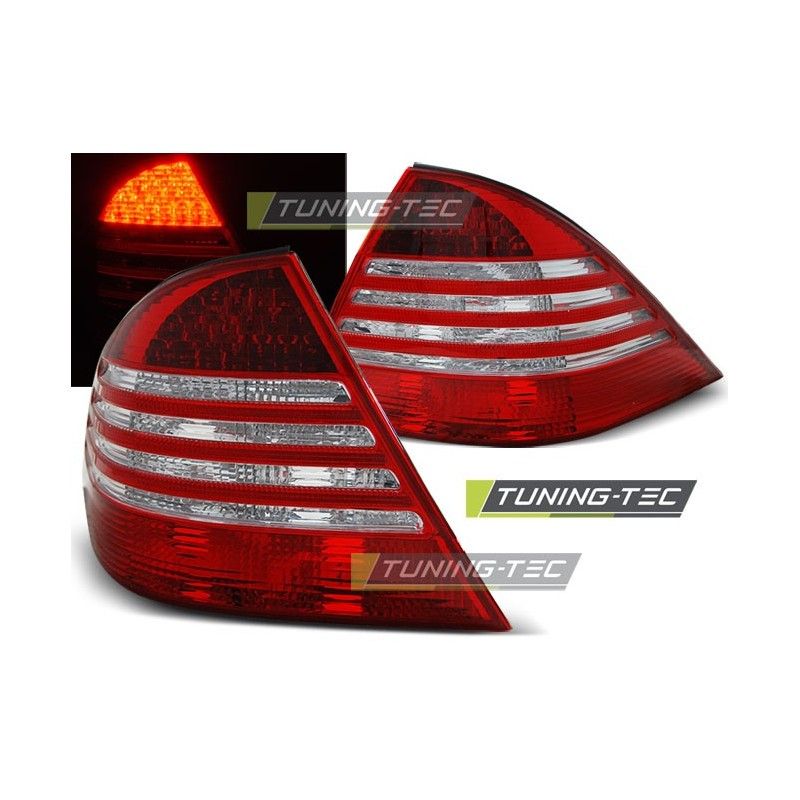 LED TAIL LIGHTS RED WHITE fits MERCEDES W220 S-KLASA 09.98-05.05, Classe S W220 LED TAIL LIGHTS RED WHITE fits MERCEDES W220 S-KLASA 09.98-05.05, Classe S W220