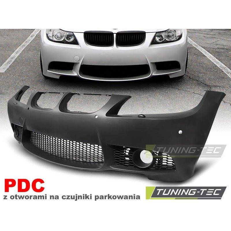 FRONT BUMPER SPORT STYLE PDC fits BMW E90 E91 09-11, Serie 3 E90/ E91 FRONT BUMPER SPORT STYLE PDC fits BMW E90 E91 09-11, Serie 3 E90/ E91