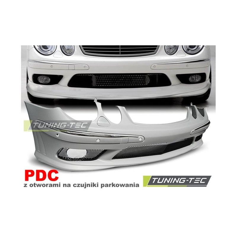 FRONT BUMPER SPORT PDC fits MERCEDES W211 02-06, Classe E W211 FRONT BUMPER SPORT PDC fits MERCEDES W211 02-06, Classe E W211