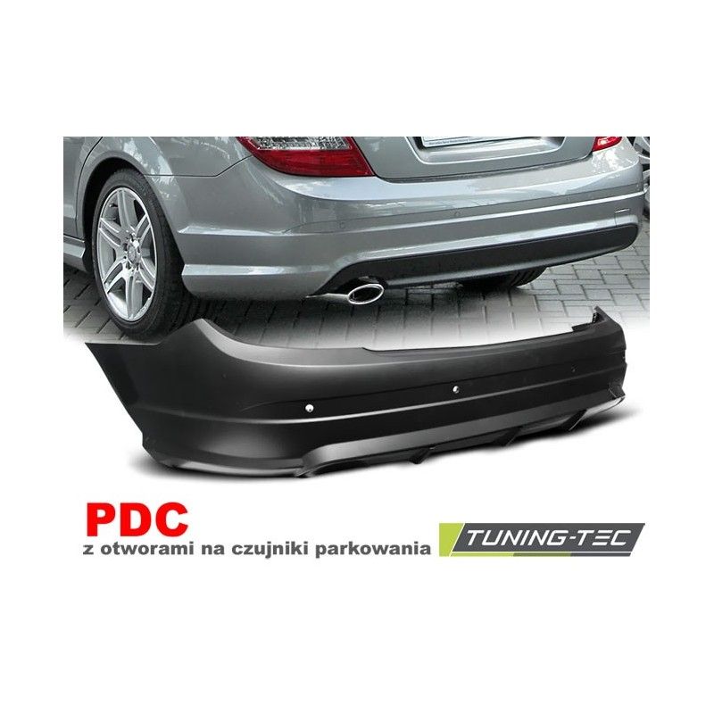 REAR BUMPER SPORT PDC fits MERCEDES W204 07-10 SEDAN, W204 REAR BUMPER SPORT PDC fits MERCEDES W204 07-10 SEDAN, W204