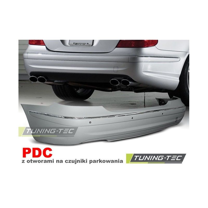REAR BUMPER SPORT PDC fits MERCEDES W211 02-06 SEDAN, Classe E W211 REAR BUMPER SPORT PDC fits MERCEDES W211 02-06 SEDAN, Classe E W211