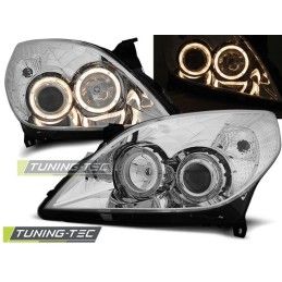 OPEL VECTRA C 09.05-08 ANGEL EYES CHROME , Opel