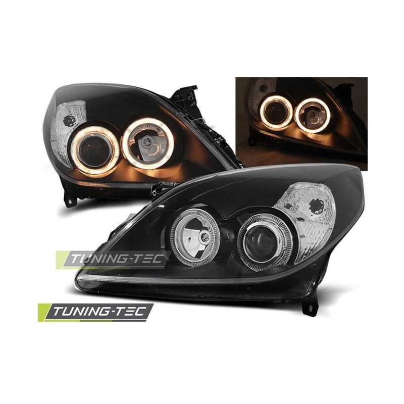 OPEL VECTRA C 09.05-08 ANGEL EYES BLACK , Opel OPEL VECTRA C 09.05-08 ANGEL EYES BLACK , Opel