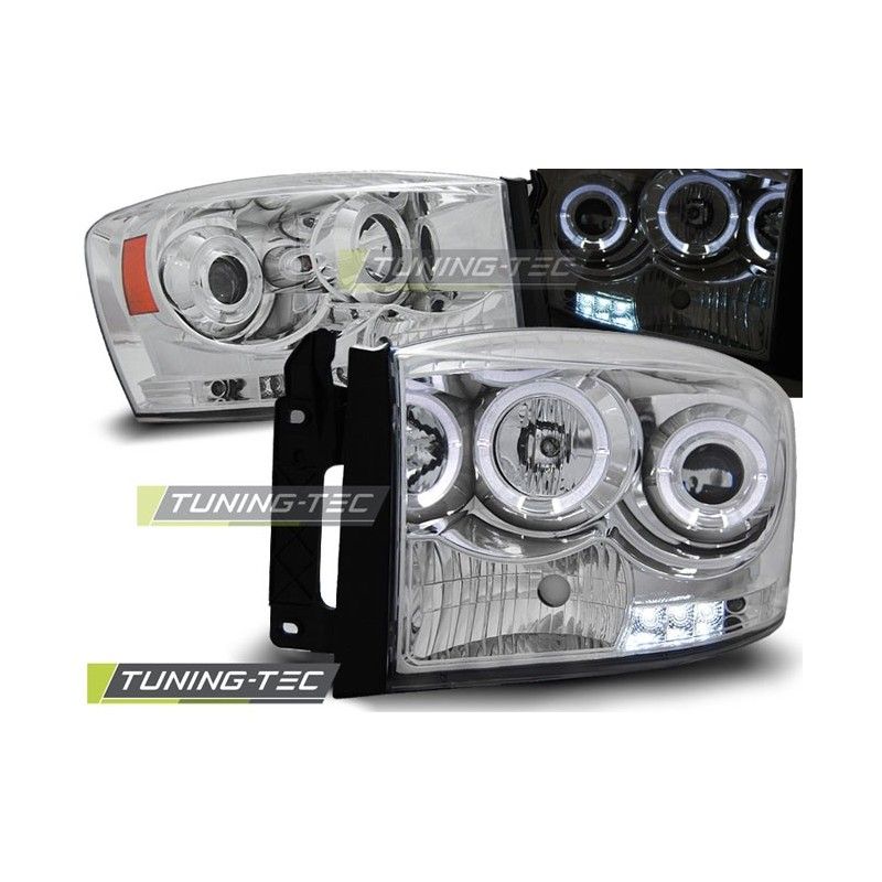 DODGE RAM 06-08 ANGEL EYES CHROME, Dodge DODGE RAM 06-08 ANGEL EYES CHROME, Dodge