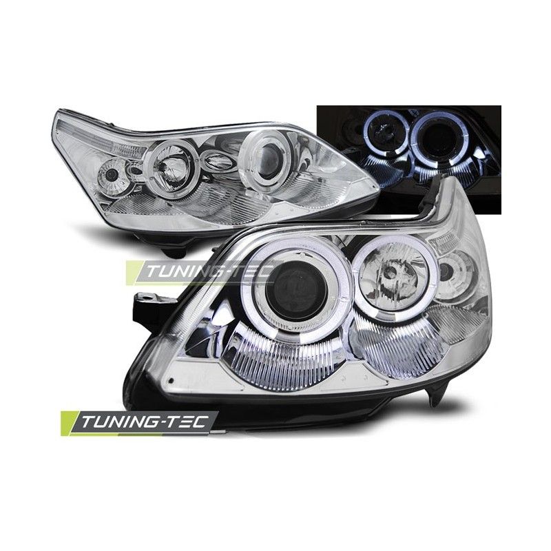 CITROEN C4 04-10 ANGEL EYES CHROME, C4