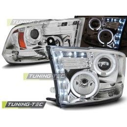 DODGE RAM 09-18 ANGEL EYES CHROME, Dodge