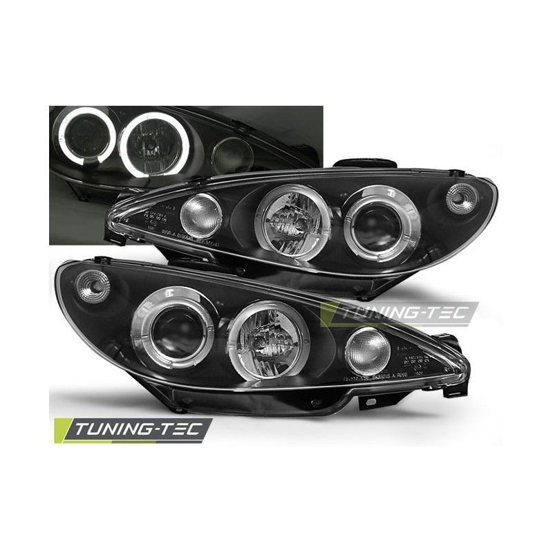PEUGEOT 206 10.98-02 ANGEL EYES BLACK, 206