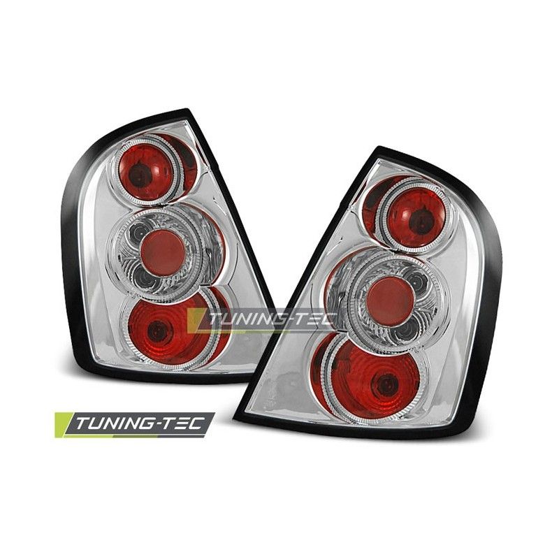 TAIL LIGHTS CHROME fits SKODA FABIA I 12.99-06.04, Fabia I 99-07