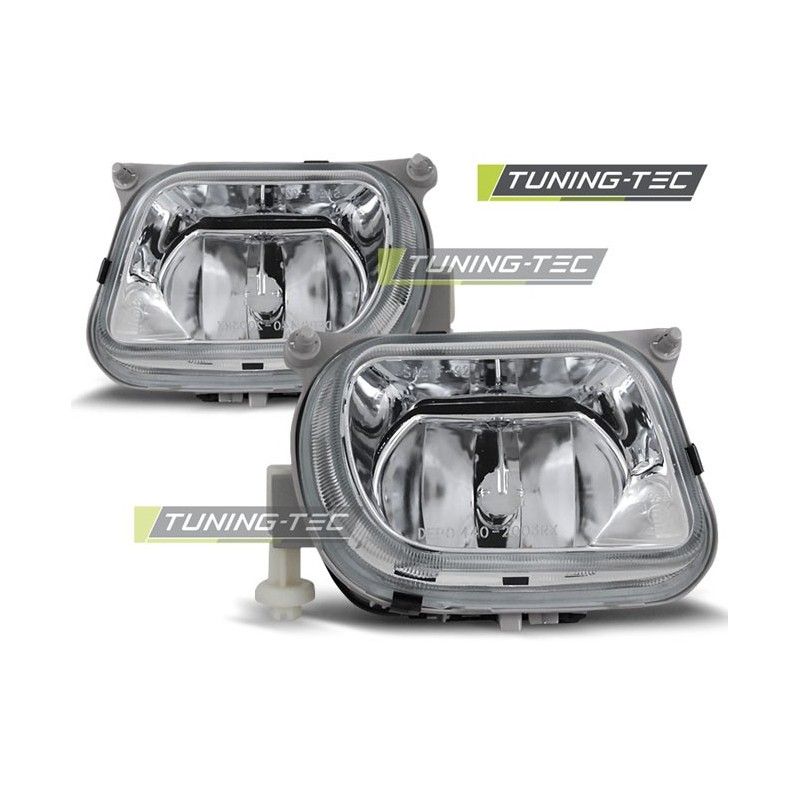 FOG LIGHTS CHROME fits MERCEDES W210 E-KLASA 95-05.99, Classe E W210 FOG LIGHTS CHROME fits MERCEDES W210 E-KLASA 95-05.99, Classe E W210