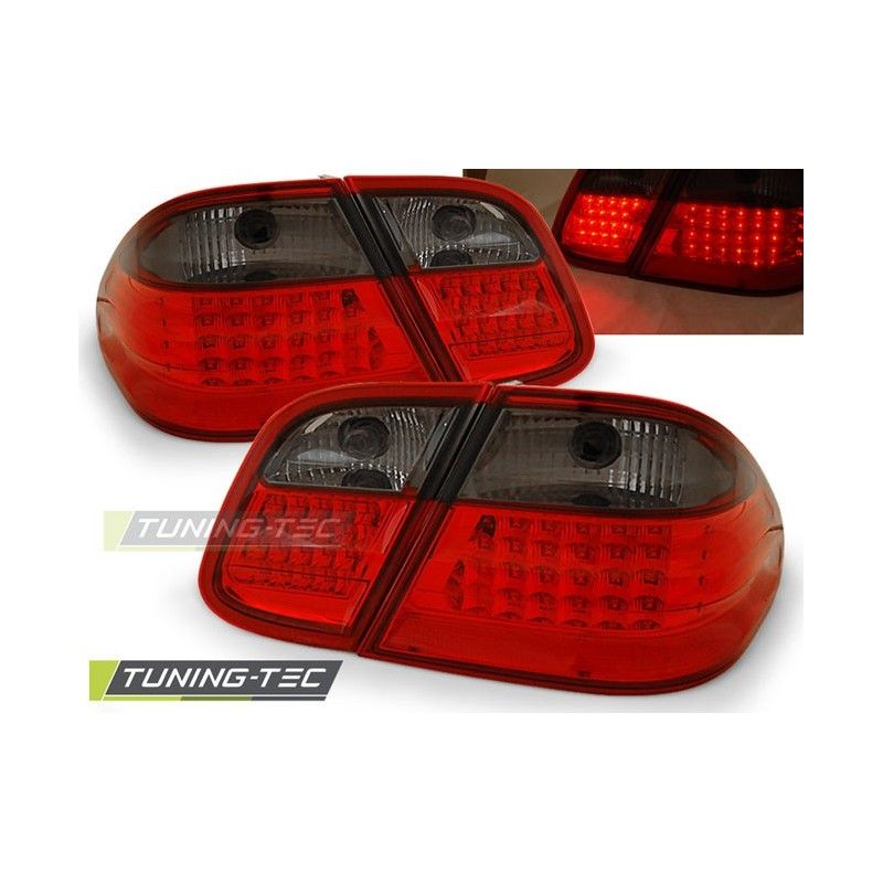 LED TAIL LIGHTS RED SMOKE fits MERCEDES W208 CLK 03.97-04.02, Clk W208