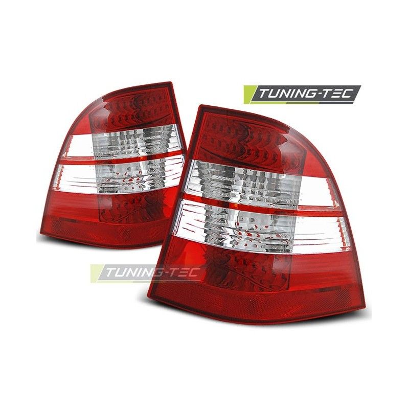 LED TAIL LIGHTS RED WHITE fits MERCEDES W163 ML M-KLASA 03.98-05, ML W163 LED TAIL LIGHTS RED WHITE fits MERCEDES W163 ML M-KLASA 03.98-05, ML W163