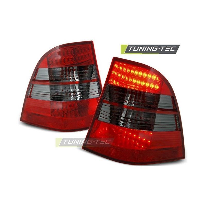 LED TAIL LIGHTS RED SMOKE fits MERCEDES W163 ML M-KLASA 03.98-05, ML W163 LED TAIL LIGHTS RED SMOKE fits MERCEDES W163 ML M-KLASA 03.98-05, ML W163