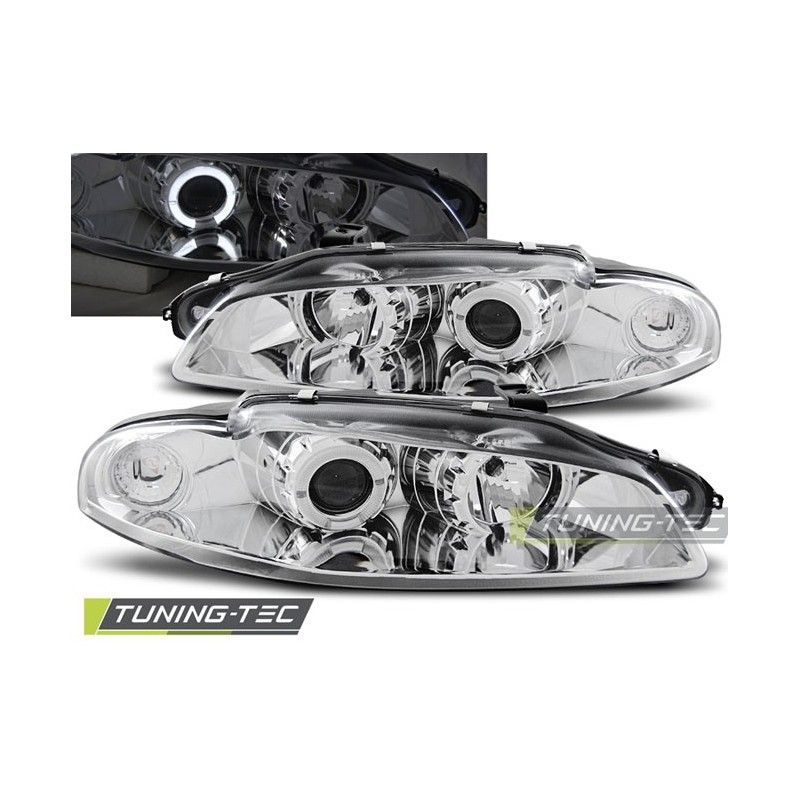 MITSUBISHI ECLIPSE 97-12.98 ANGEL EYES CHROME, Mitsubishi MITSUBISHI ECLIPSE 97-12.98 ANGEL EYES CHROME, Mitsubishi