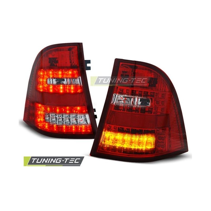 LED TAIL LIGHTS RED WHITE fits MERCEDES W163 ML M-KLASA 03.98- 05, ML W163 LED TAIL LIGHTS RED WHITE fits MERCEDES W163 ML M-KLASA 03.98- 05, ML W163