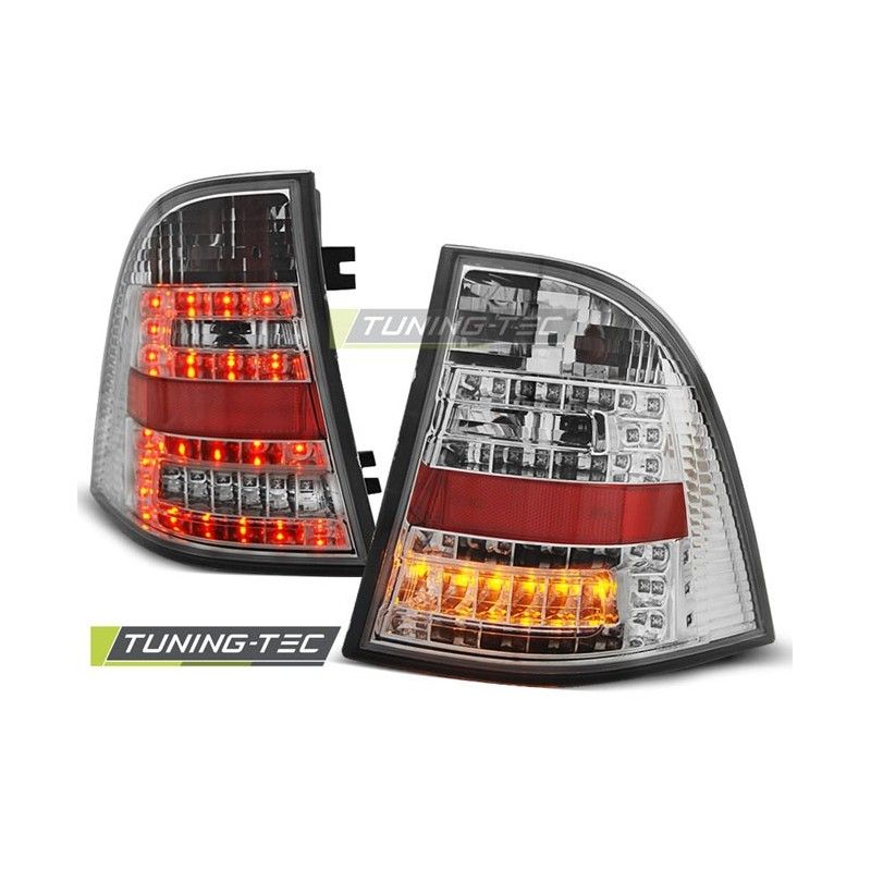 LED TAIL LIGHTS CHROME fits MERCEDES W163 ML M-KLASA 03.98-05, ML W163 LED TAIL LIGHTS CHROME fits MERCEDES W163 ML M-KLASA 03.98-05, ML W163
