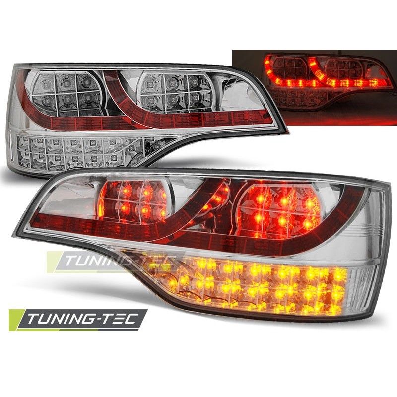 LED TAIL LIGHTS CHROME fits AUDI Q7 06-09, Q7