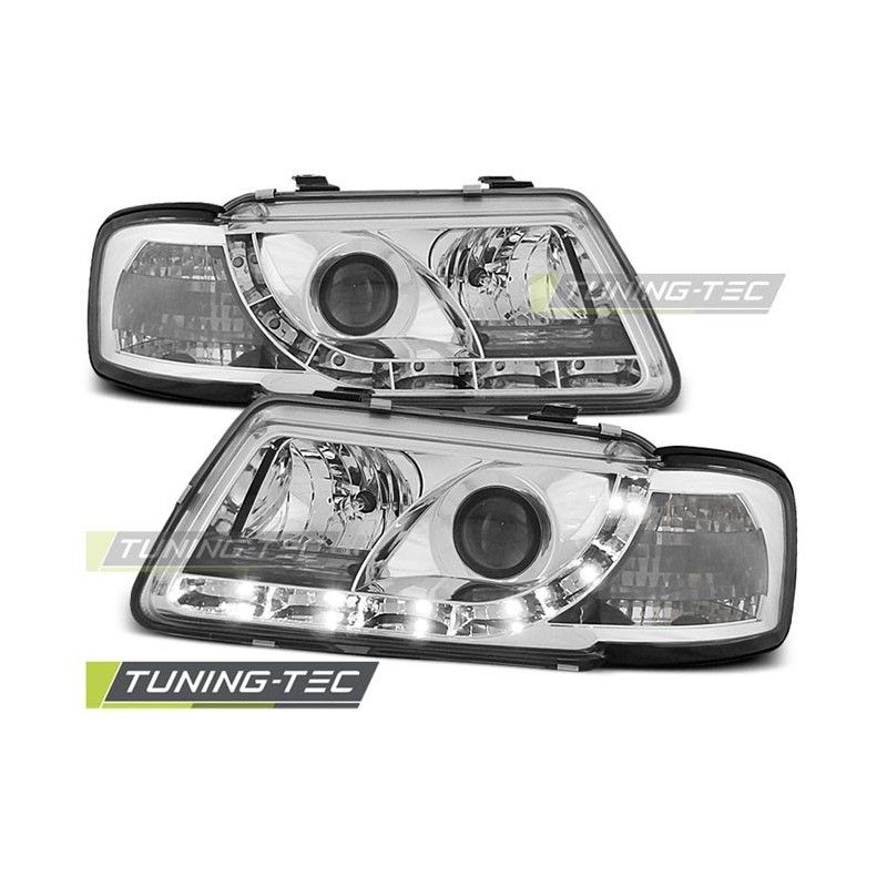 HEADLIGHTS DAYLIGHT CHROME fits AUDI A3 8L 08.96-08.00, A3 8L 96-03