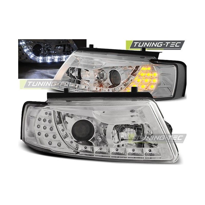 HEADLIGHTS DAYLIGHT CHROME fits VW PASSAT B5 11.96-08.00, Passat B5 96-05 HEADLIGHTS DAYLIGHT CHROME fits VW PASSAT B5 11.96-08.00, Passat B5 96-05
