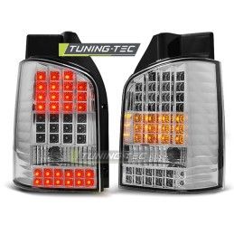 LED TAIL LIGHTS CHROME fits VW T5 04.03-09, T5
