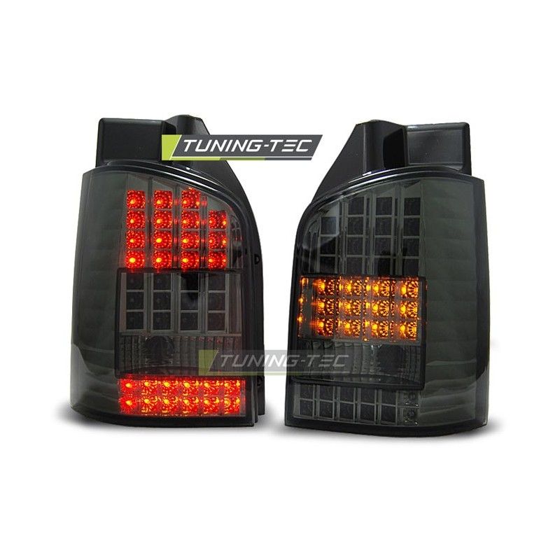 LED TAIL LIGHTS SMOKE fits VW T5 04.03-09, T5
