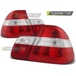 TAIL LIGHTS RED WHITE fits BMW E46 09.01-03.05, Bmw