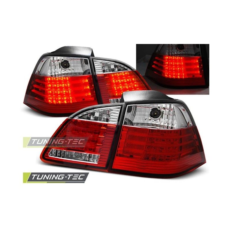 LED TAIL LIGHTS RED WHITE fits BMW E61 04-03.07, Bmw LED TAIL LIGHTS RED WHITE fits BMW E61 04-03.07, Bmw