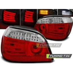 LED TAIL LIGHTS RED WHITE fits BMW E60 07.03-07, Serie 5 E60/61